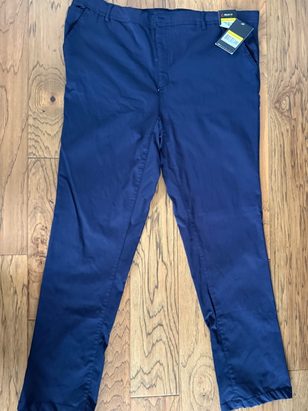 Galaxy By Harvic Navy Blue Men's Chino Pants